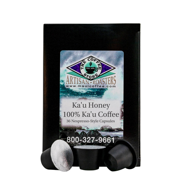 Ka'u Honey - 100% Ka'u Coffee Pods