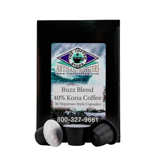 Buzz Blend - 40% Kona Coffee Pods
