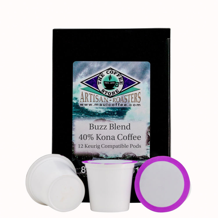Buzz Blend - 40% Kona Coffee Pods