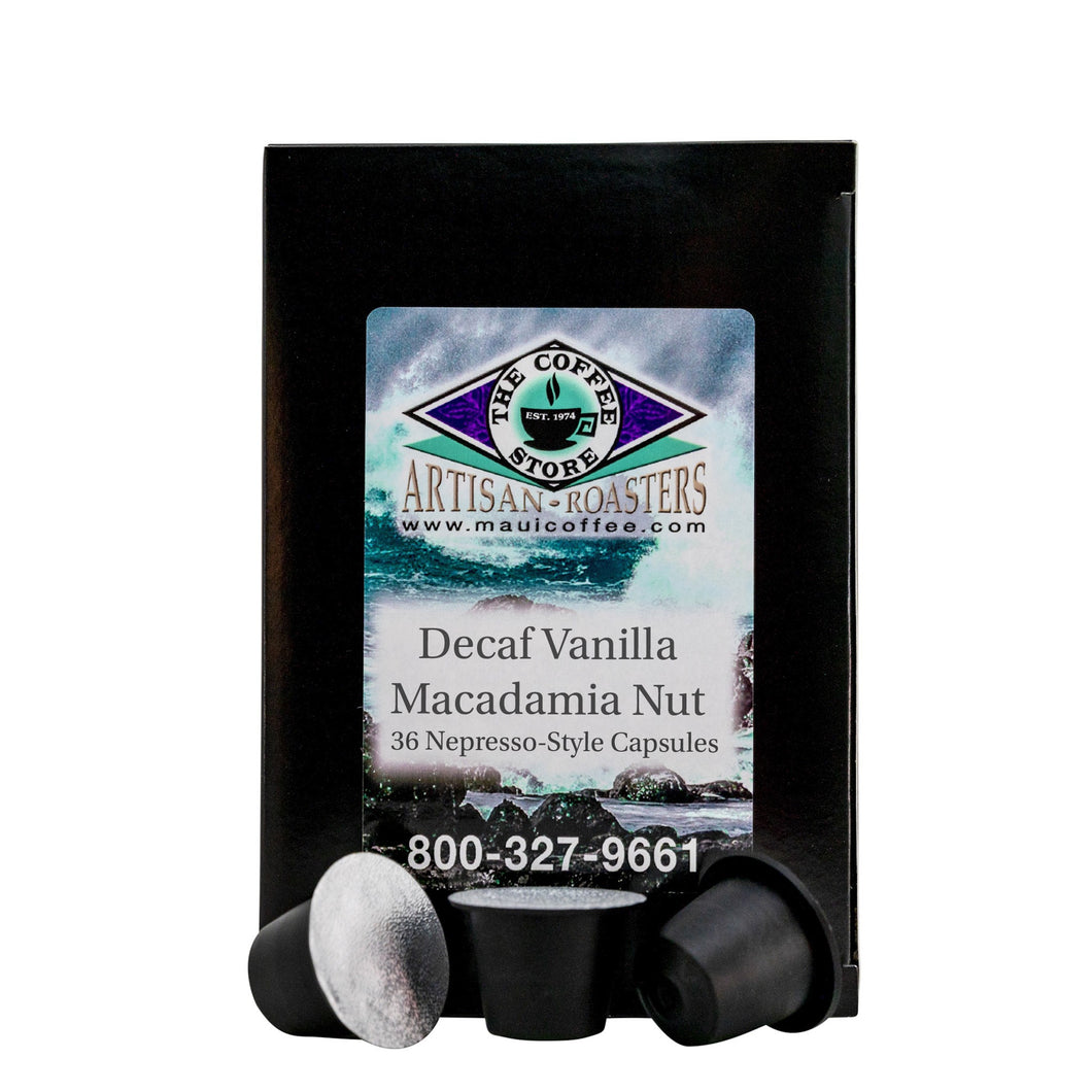 Decaf Vanilla Macadamia Nut Pods