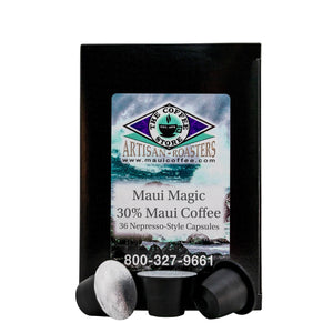 Maui Magic - 30% Maui Coffee Pods